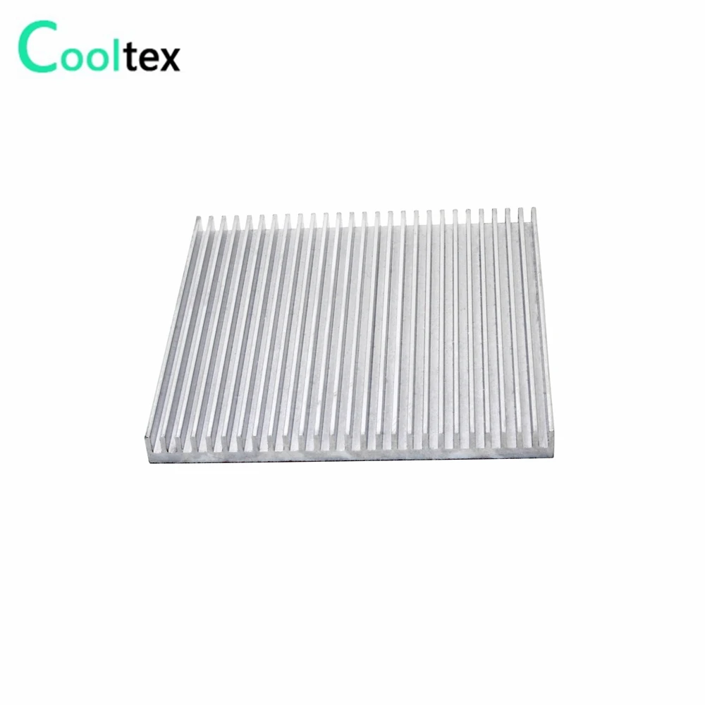 Фото (Special offer)  80x80x7mm  Aluminum heatsink  Heat Sink radiator COOLER  fan cooling for chip  Electronic heat dissipation №2