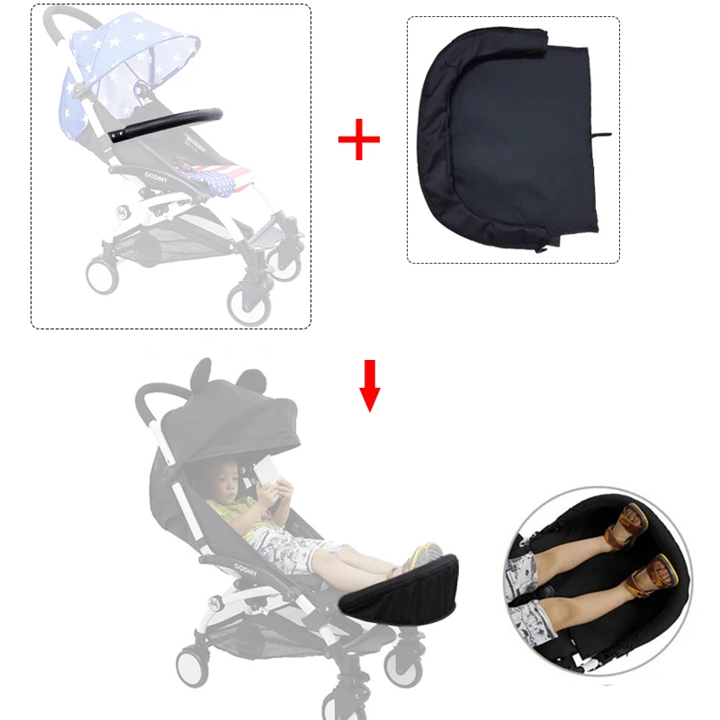 Аксессуары для детской коляски Yoya Babyzen yoyo Babytime 32 см, подставка для ног, удлиняющая коляска для новорожденного, аксессуары для коляски
