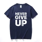 Футболка с надписью Never Give Up Salah Барселона 4-0, футболка для фанатов футбола, Высококачественная хлопковая уличная одежда, повседневные топы