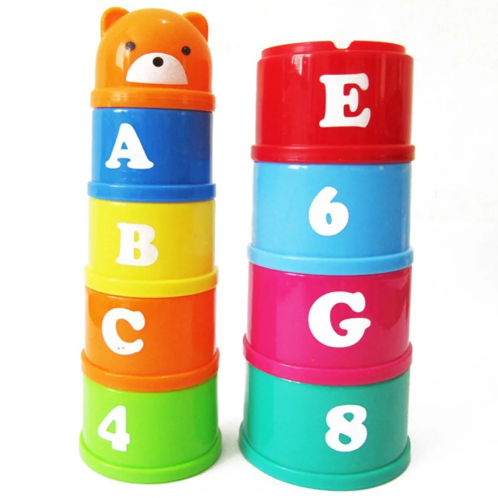 Новое поступление Детская новинка Лидер продаж 9 Штабелируемых стекол гнездо