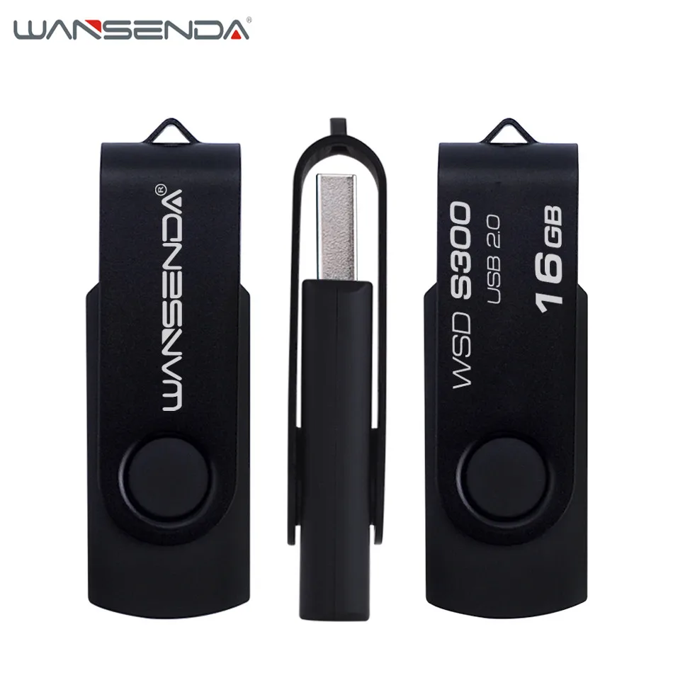 USB флеш накопитель Wansenda металлический 256 ГБ 128 Гб 64 32 16 8 4 ГБ|usb 2.0 pen drive|flash drivepen drive |