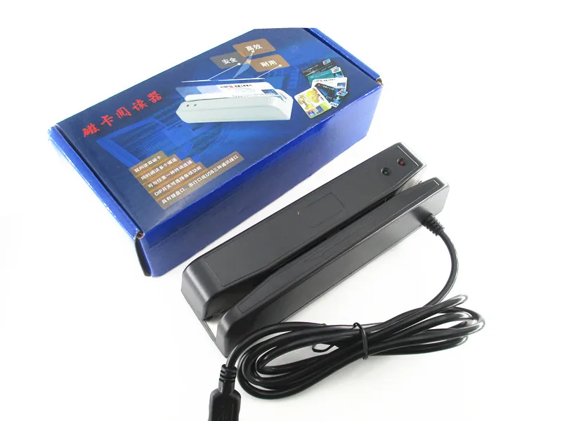 USB универсальный считыватель штрих кодов с магнитной картой двунаправленный