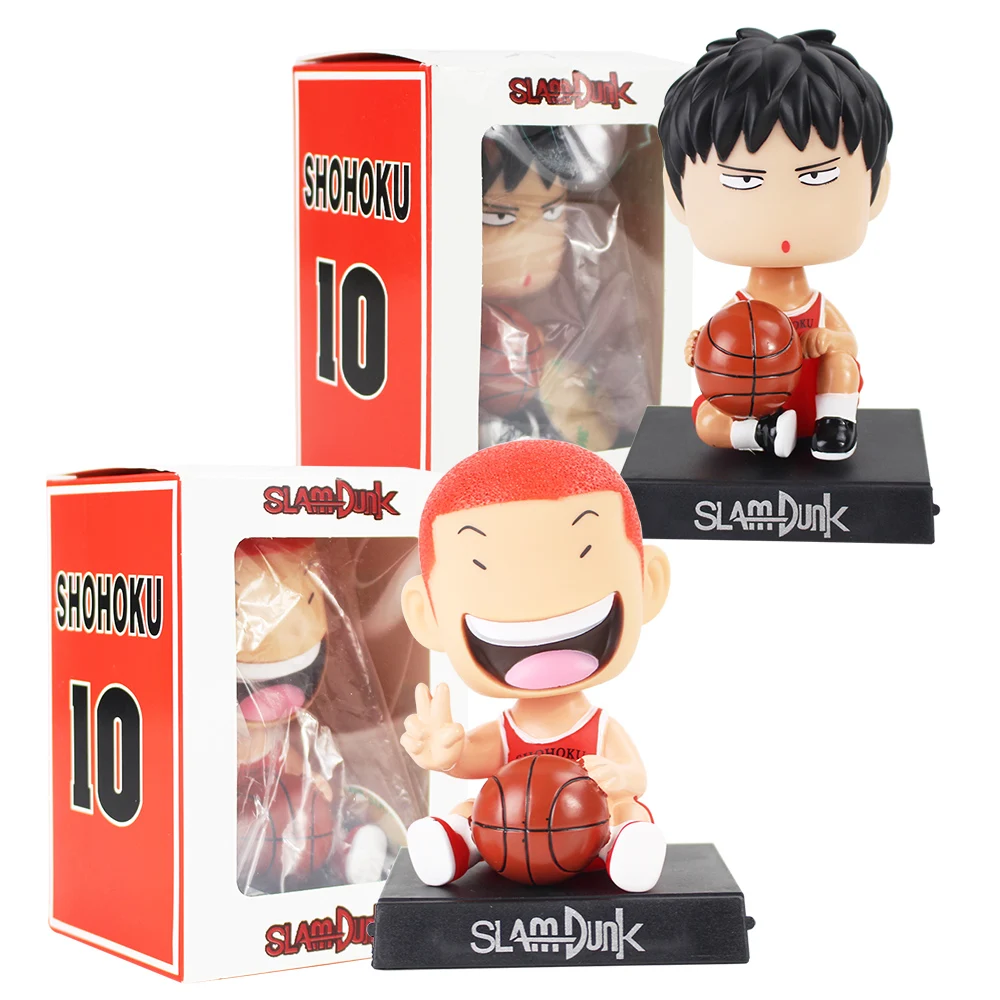 

SLAM DUNK Phone Holder Figures Shohoku Basketball Hanamichi Rukawa Kaede Sakuragi Player Anime Model Toys Car Decorations