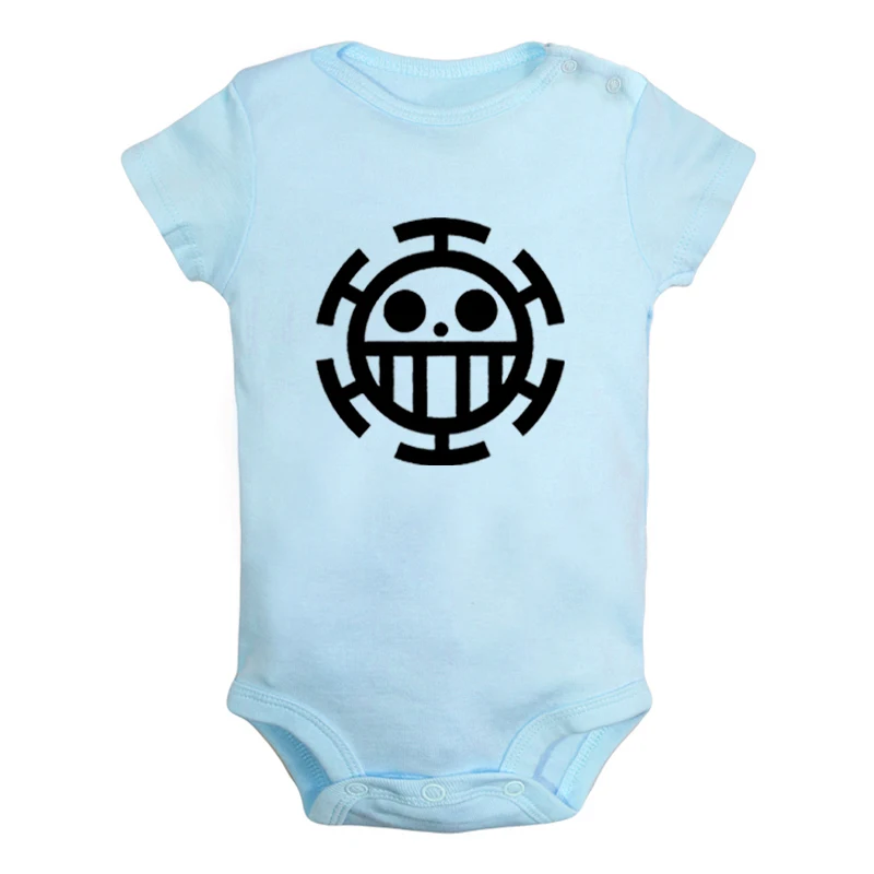 JaBaby616BLD Аниме, один предмет, Трафальгар Ло Зоро, обезьяна Д. Луффи, Тони Чоппер, Одежда для новорожденных, Детский комбинезон с принтом, боди, одежда - Цвет: JaBaby616BLD