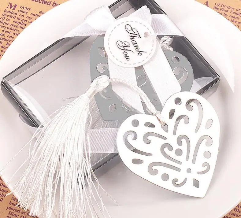 Оптовая продажа закладка в виде сердца сувениры для вечевечерние первого