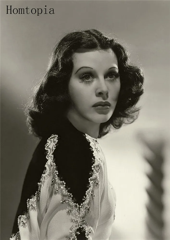 Плакаты Hedy Lamarr кино стикеры Настенные с белым покрытием печатная бумага высокое