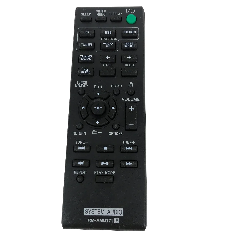 Новая запасная деталь для SONY SYSTEM AUDIO Remote Control RM AMU171 CMT SBT100 HCD Fernbedienung|Пульты ДУ| |