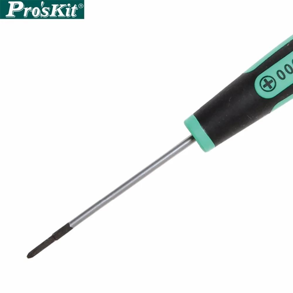 Pro'sKit Прецизионная шлицевая отвертка Philips с вращающейся крышкой Бесплатный выбор набор для сотового телефона камера PSP компьютер DIY ремонт