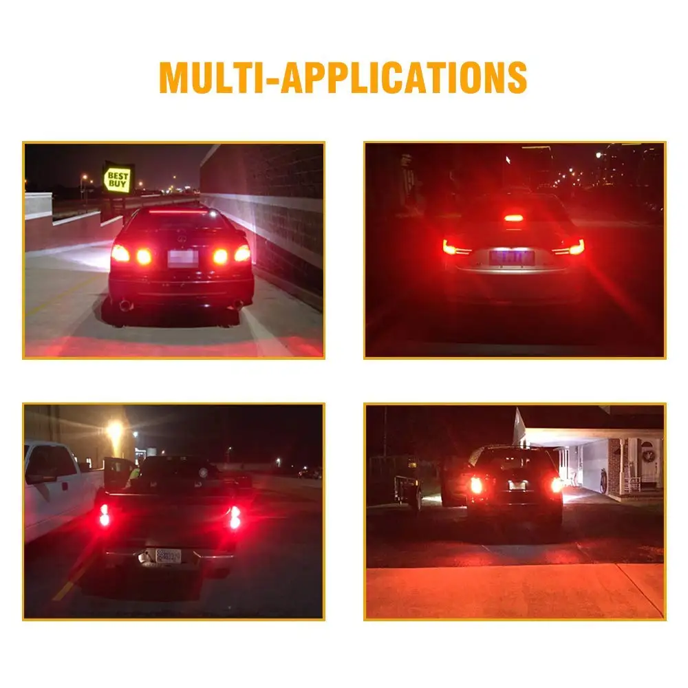 Лампа светодиодная 2 шт./лот 4 Вт 1156 39 3014SMD BA15S P21W R5W указатель поворота задний