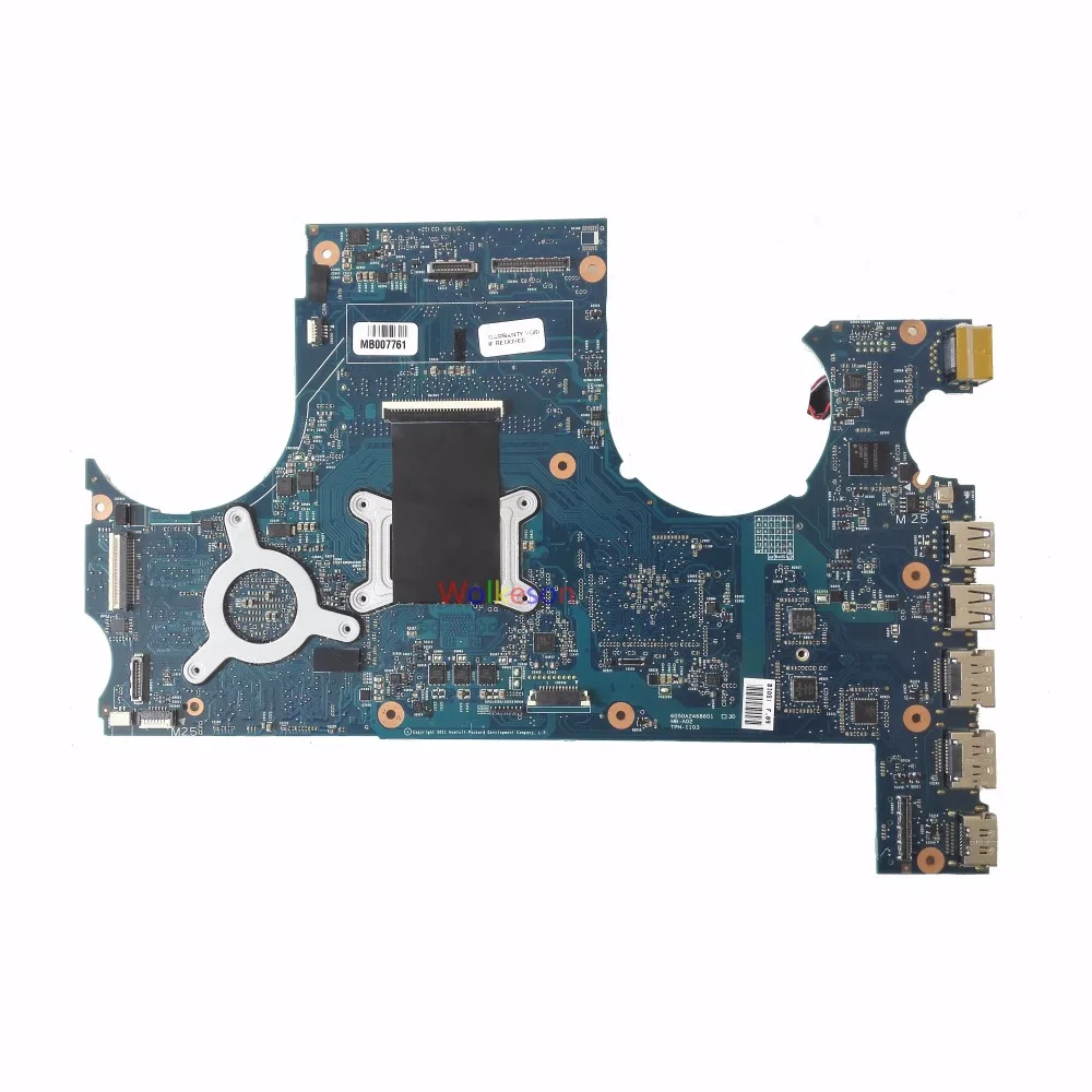 SHELI для ноутбука hp Envy 17-3000 17T-3000 17-6000 17T-6000 материнская плата 665933-001 6050A2468601 HD6770M 1 ГБ GPU