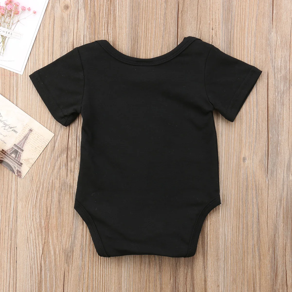 

2019 New Cotton Baby Girl Rompers Flag pattern Short Sleeves Toddler Girl Clothes