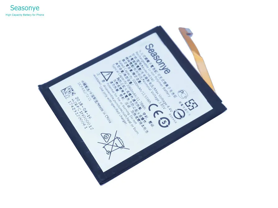 Seasonye 3000mAh / 11.55Wh HE340 HE 340 телефонный Сменный аккумулятор для Nokia 7 батарея | Мобильные