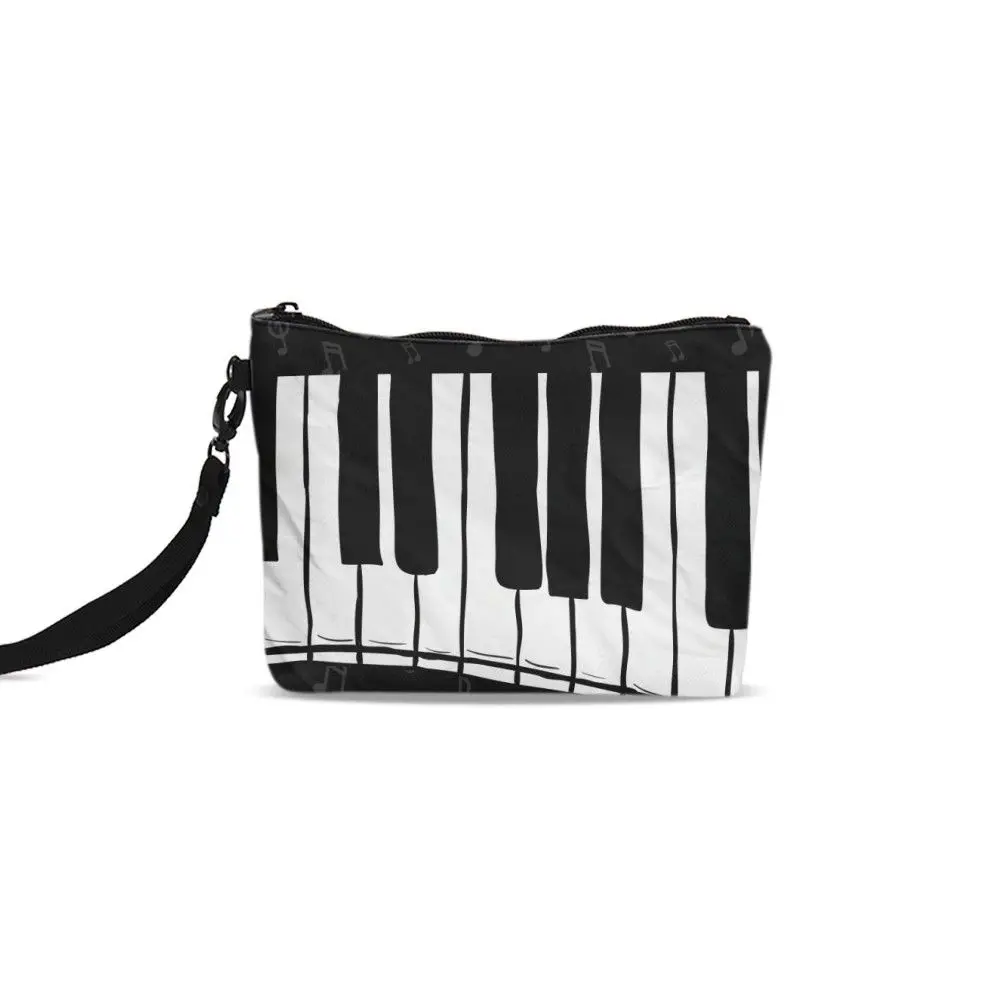 Сумка для макияжа женщин косметическая музыка Note Melody виолончель роскошные