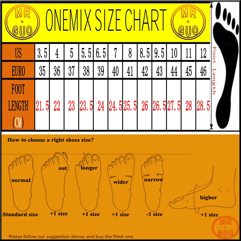 Onemix Для женщин Кроссовки для мужчин работать приятно тканые спортивные