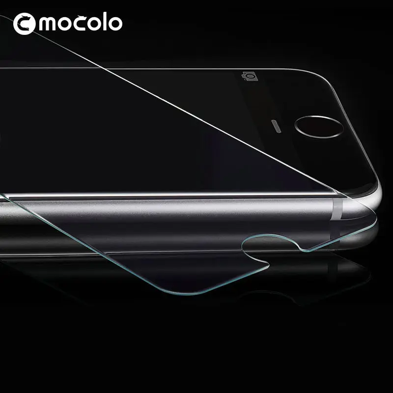 Для iphone 6 6s Mocolo Марка 0 3 мм 2.5D изогнутый край закаленное Стекло Экран протектор для