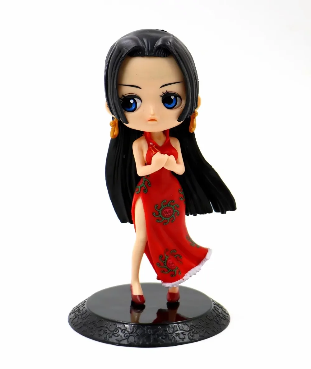 Q Posket персонажи Аниме One Piece Nami Boa Hancock ПВХ экшн Фигурки Коллекционная модель