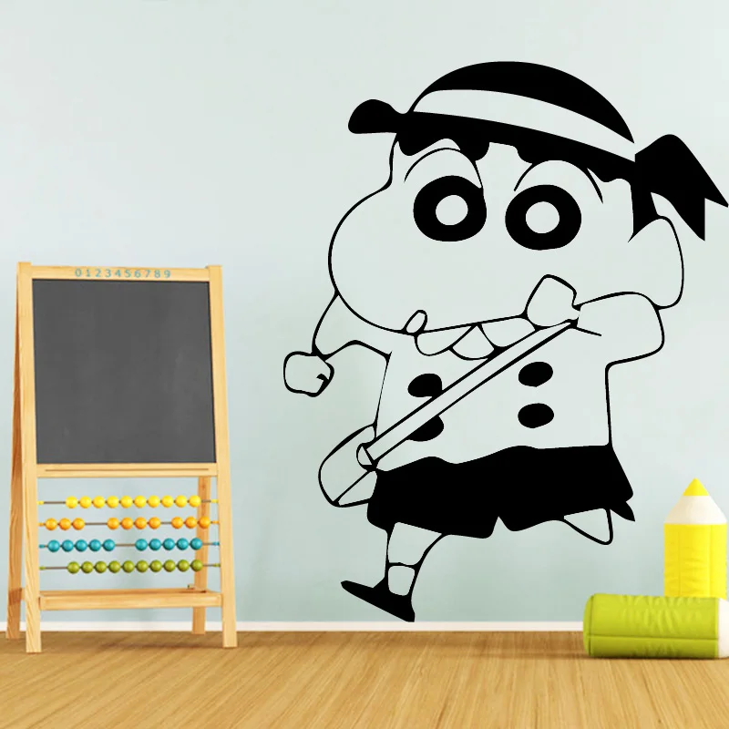 Съемный карандаш Shin-chan обои украшение дома настенная декоративная наклейка гостиная спальня снимающиеся наклейки Фреска