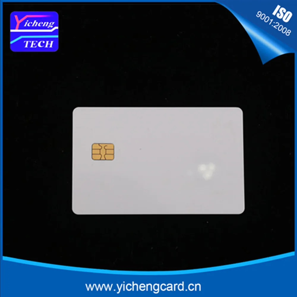 Новое поступление 100 шт./лот ПВХ FM4442 Чип заготовка Smart IC карты с 256 байтами памяти