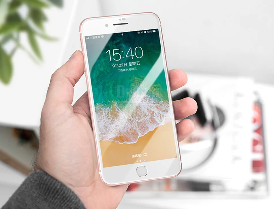 20D Защитная стеклянная пленка для айфон IPhone 8 7 6 6s Plus закаленное стекло для IPhone 6 6s 7 8 Plus Защитная стеклянная крышка