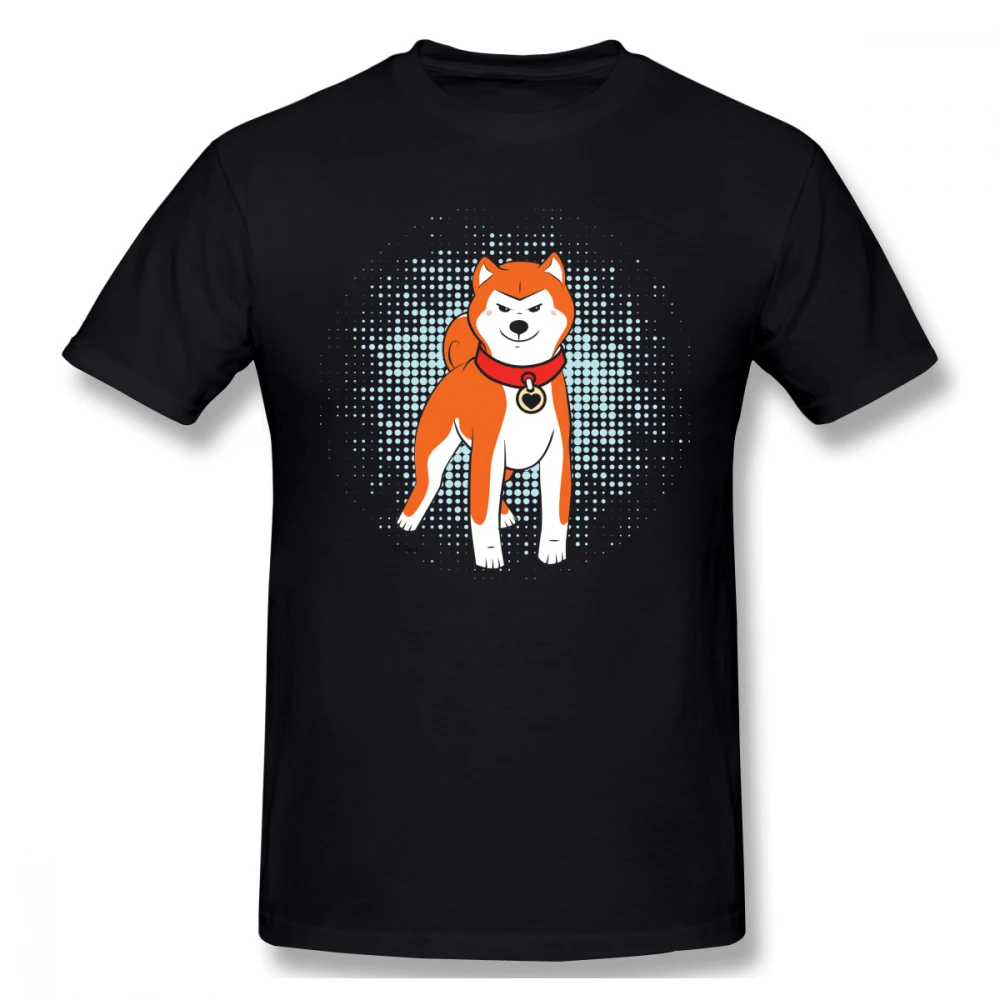 Японская Akita Doge Сиба ину Inu футболка для мужчин плюс размер Custom Group Camiseta | Мужская