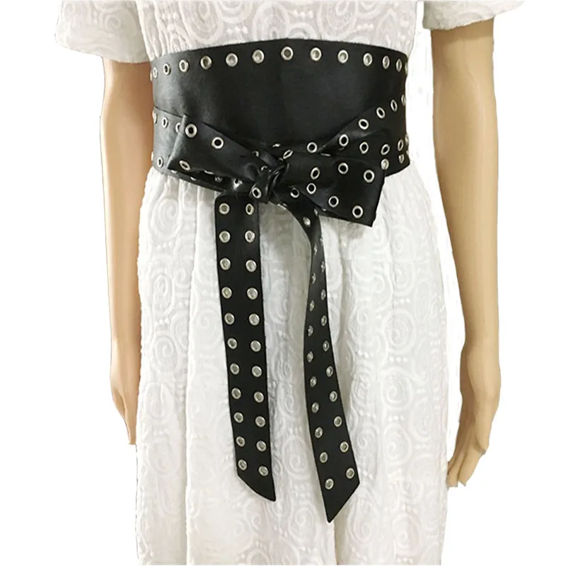 Waistband Belt Fashion Wide Elastic Cummerbunds Women Belts Black Lady designer brand | Аксессуары для одежды