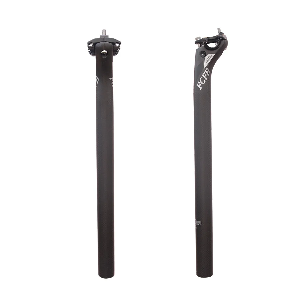 2017 FCFB BACK 20MM GRAY carbon seatpost 3k Weave bicycle seat tube 27.2/30.8/31.6*350/400mm bike cycling parts | Спорт и