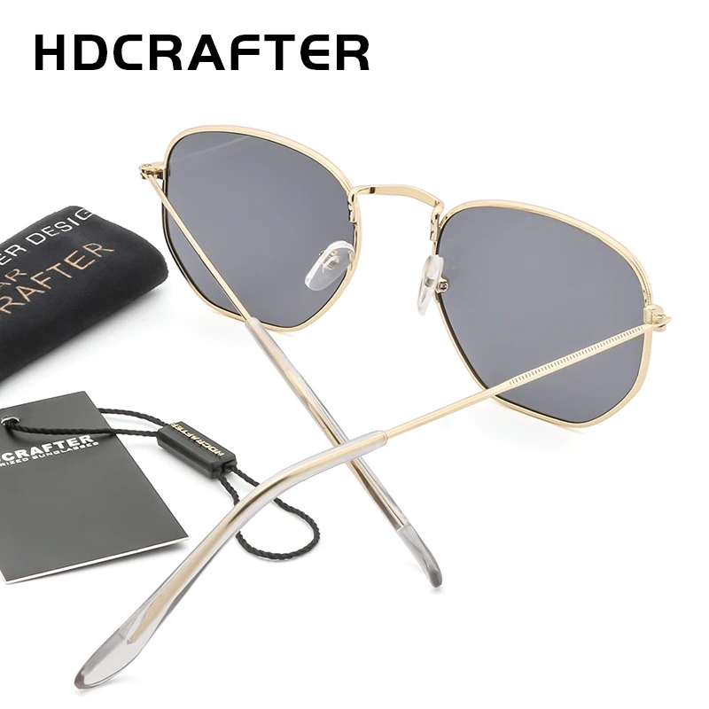 Hdcrafter брендовые женское зеркало солнцезащитные очки для мужчин квадратные UV400