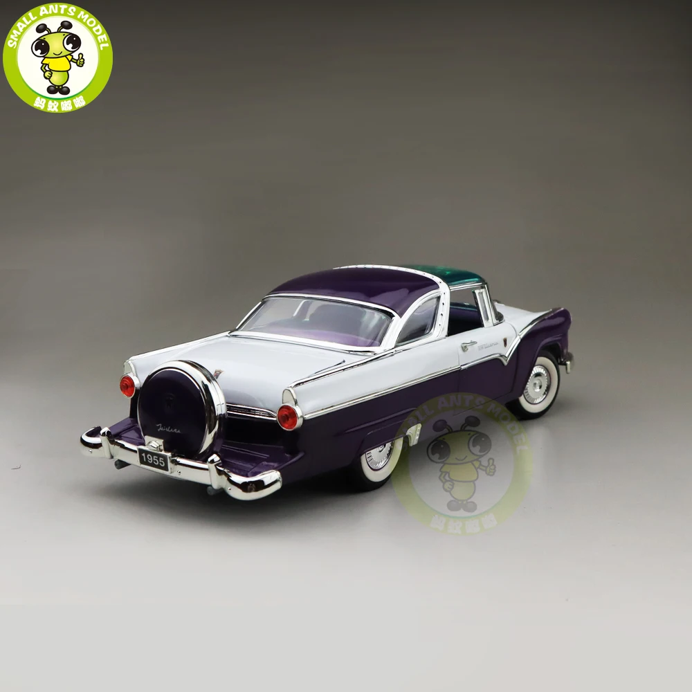1/18 1955 Ford Crown Victoria Road Фирменная литая модель автомобиля игрушки для мальчиков и девочек подарок