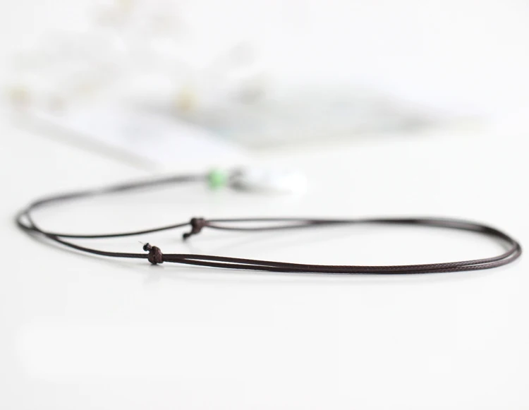 Новое креативное керамическое ожерелье Lotus ручной работы маленькие свежие