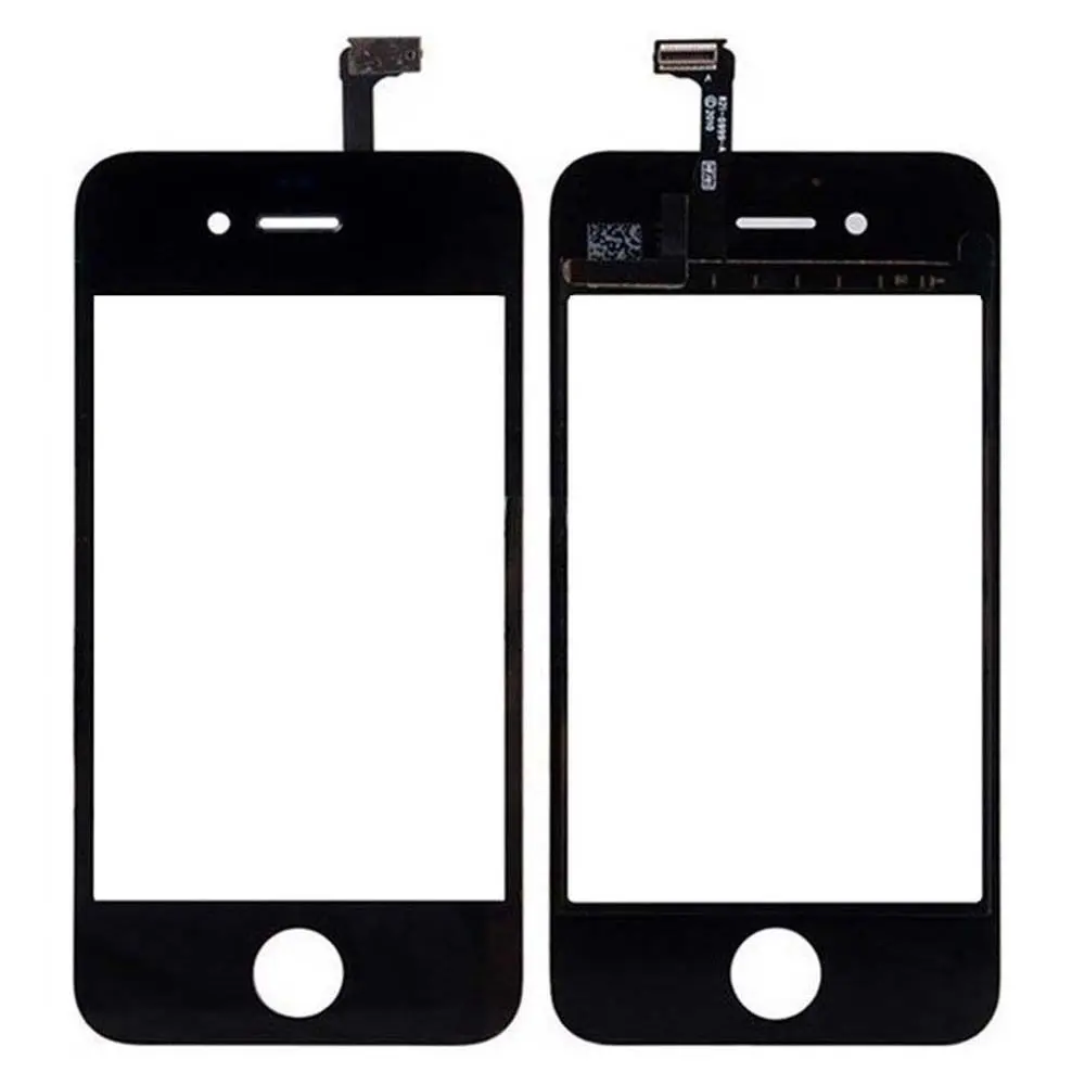 Сенсорный экран Замена спереди Стекло объектив + планшета для iphone 4 4S Панель