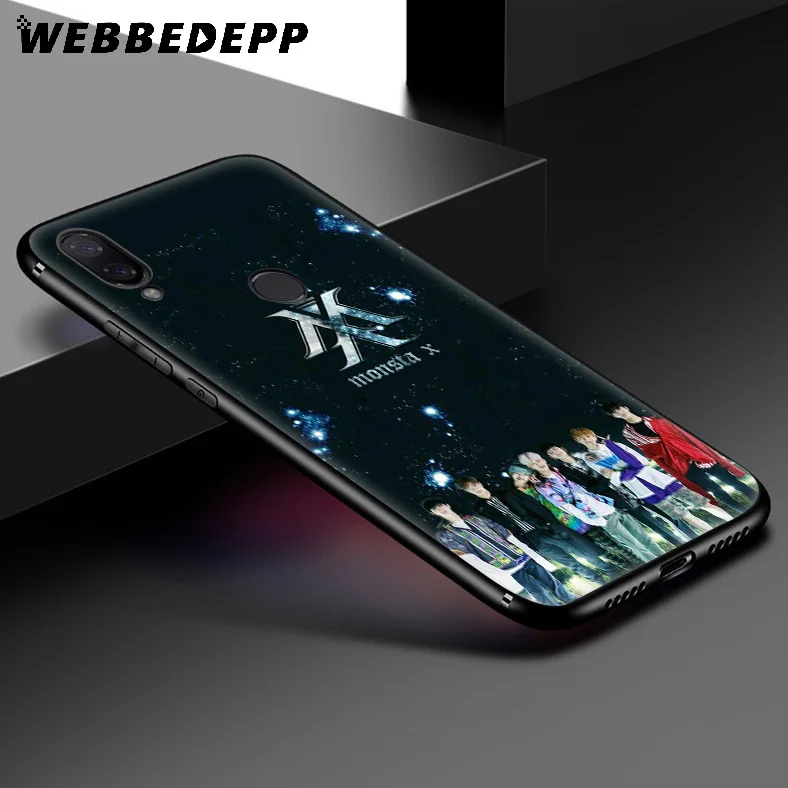 Мягкий чехол WEBBEDEPP Monsta X Bands для Xiaomi Redmi K20 7A 4A 4X 5 5A 6 6A S2 Note 8 4 7 Pro Plus Prime |