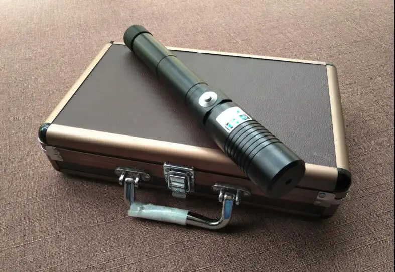 20000mW high power military 450nm blue laser pointers flashlight burning match/dry wood/black/burn cigarettes+glasses+Gift box |