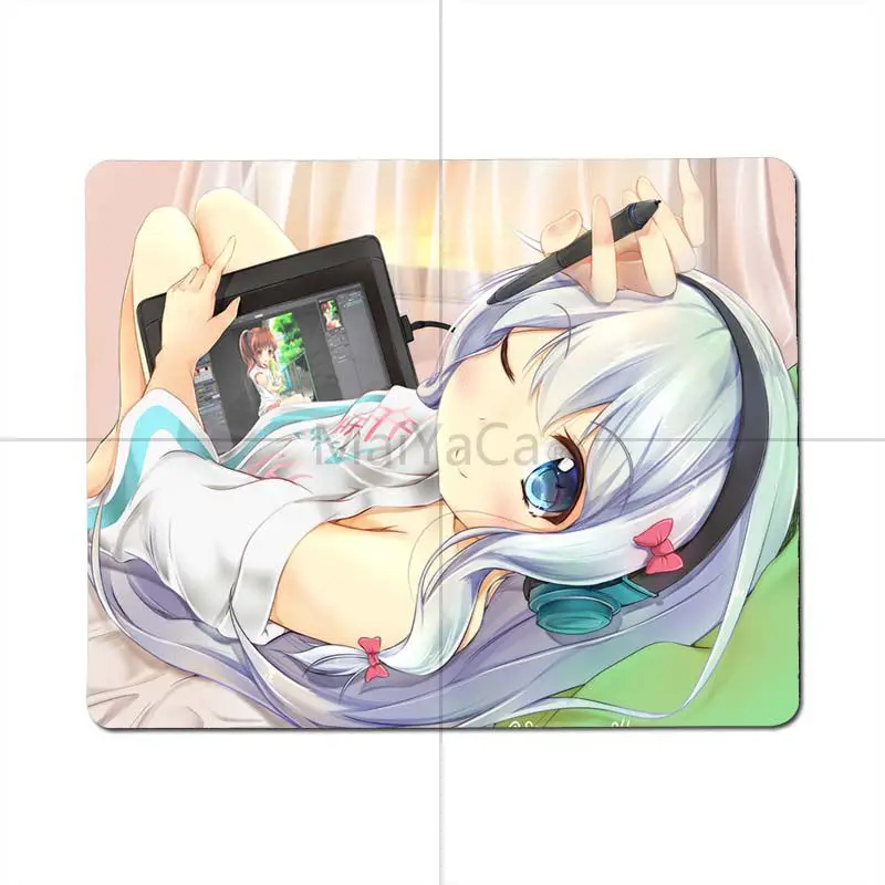 MaiYaCa Boy Gift Pad Eromanga sensei Izumi Sagir kawaii Girls mouse pad anime Laptop PC Mice Mat gaming Mousepad | Компьютеры и офис