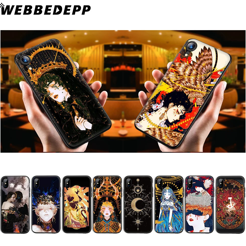 WEBBEDEPP винтажный Мягкий силиконовый чехол для iPhone 11 Pro Xr Xs Max X или 10 8 7 6 6S Plus 5 5S SE Case |