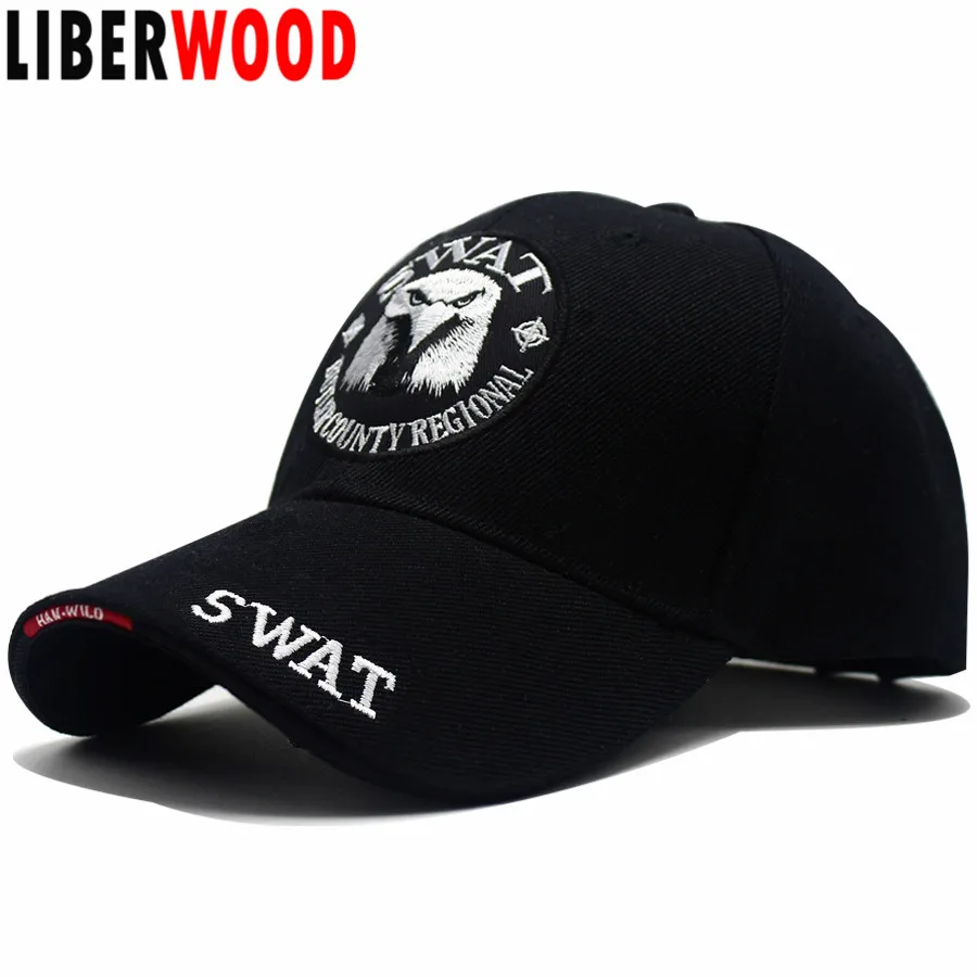 LIBERWOOD US SWAT Мужская бейсболка с вышивкой уличная Кепка тактическая Snapback