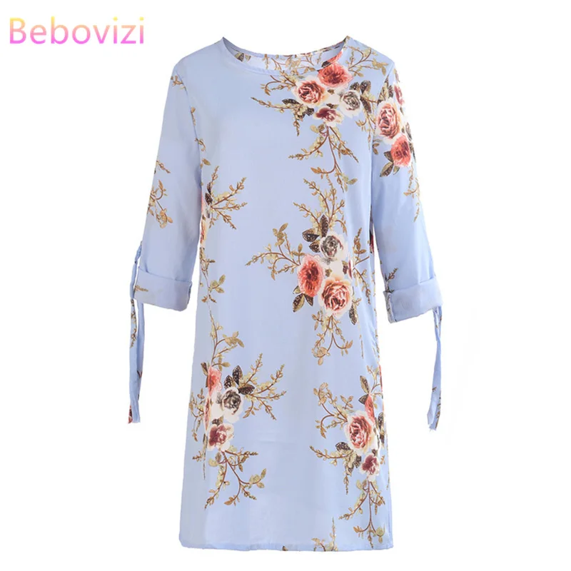 Bebovizi новые женские 2019 летние модные повседневные Прямые размера плюс элегантное