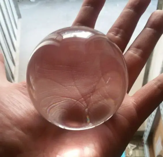 

Dia.50/60/70/75/80/90/100/120MM Crystal Ultra Clear 100% Acrylic Ball Transparent solid ball Juggling funny gadgets Magic Tricks