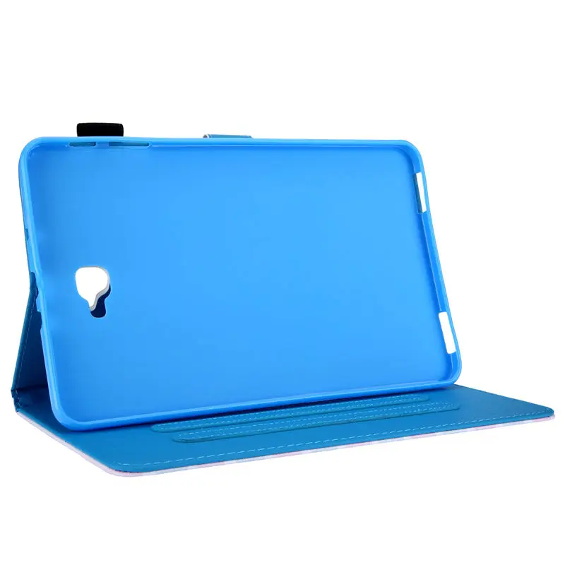 SM-T585 мультфильм чехол для Samsung Galaxy Tab A a6 10," T580 T585 SM-T580 SM-T587 T585N защитный чехол-подставка чехол для телефона+ подарок