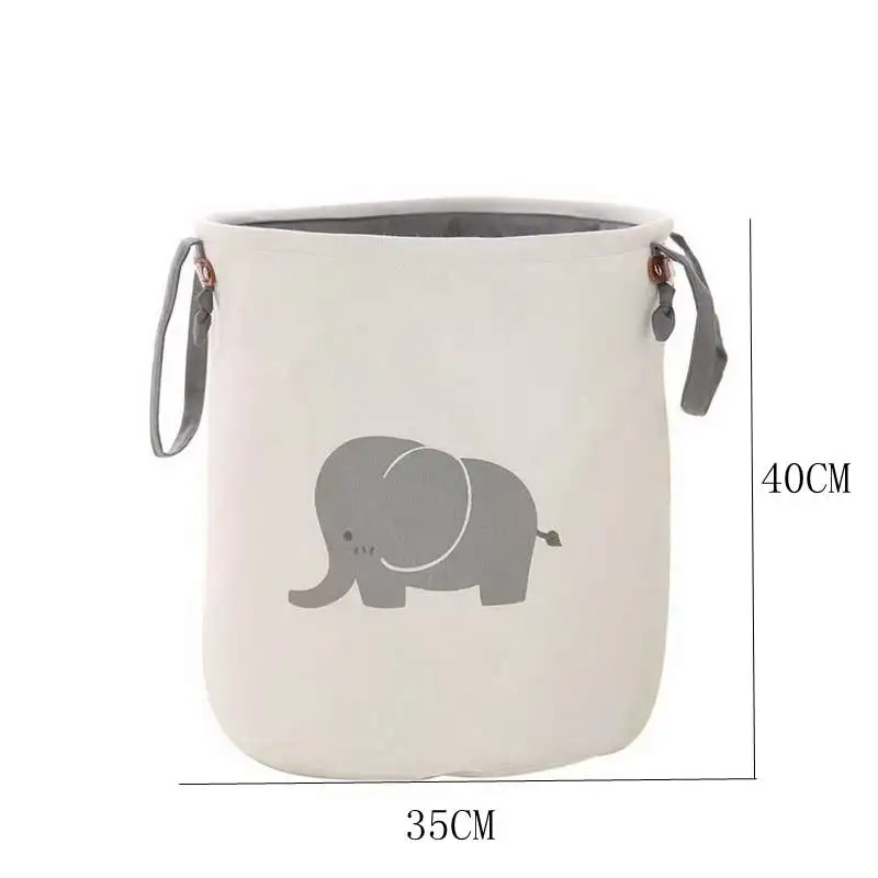 Elephant Корзина для белья, большая корзина, складная сумка для грязной одежды, органайзер, сумка для белья, корзина для пикника, принт, игрушка, подарок, Органайзер - Цвет: Elephant