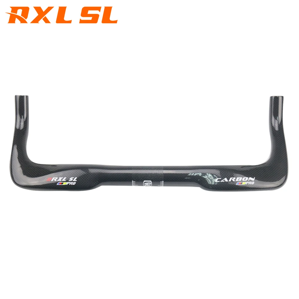 Руль для велосипеда RXL SL TT из углеродного волокна Bar горного блестящий/матовый