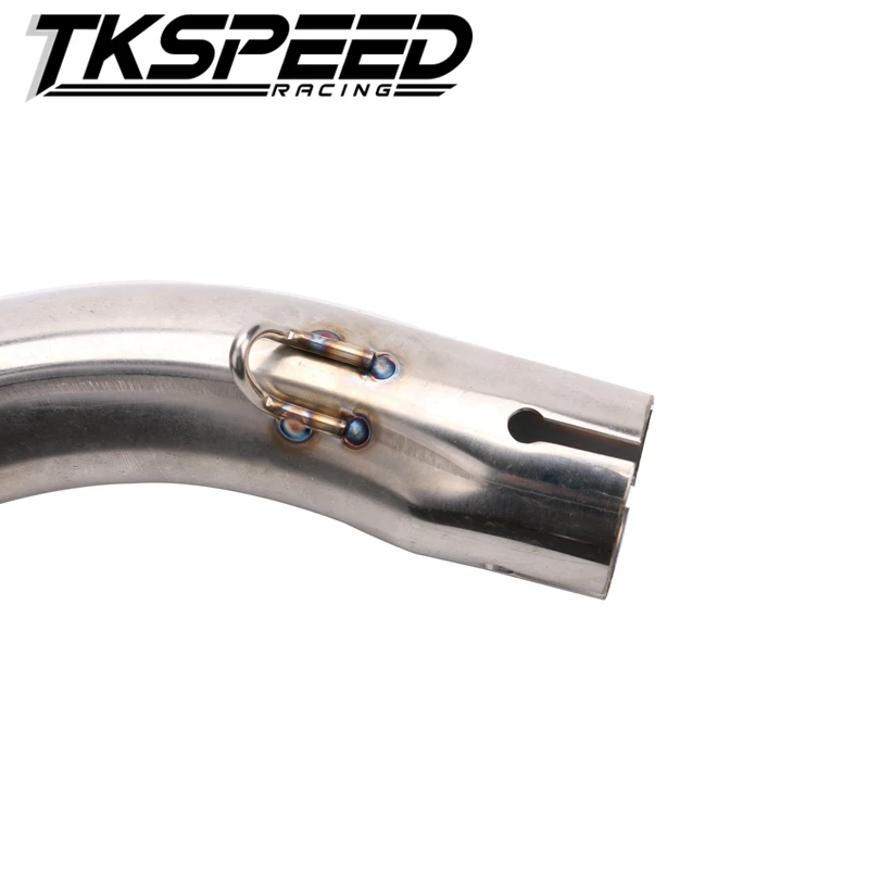 Моту мотоцикл выхлопных среднего трубы для Yamaha R3 2015 2016 без выхлопных|motorcycle exhaust