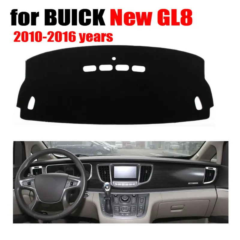 

Car dashboard covers mat for Buick new GL8 2010-2016 Deluxe edition Left hand drive dashmat pad dash cover auto accessories