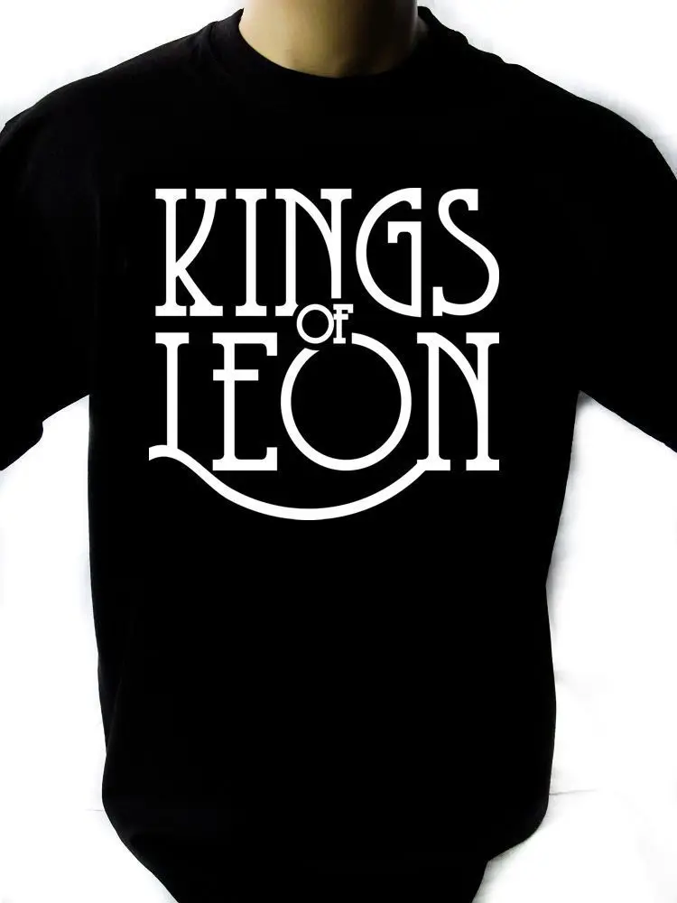 Kings of Leon 01 мужские черные рок футболка новые размеры S-XXXL | Мужская одежда