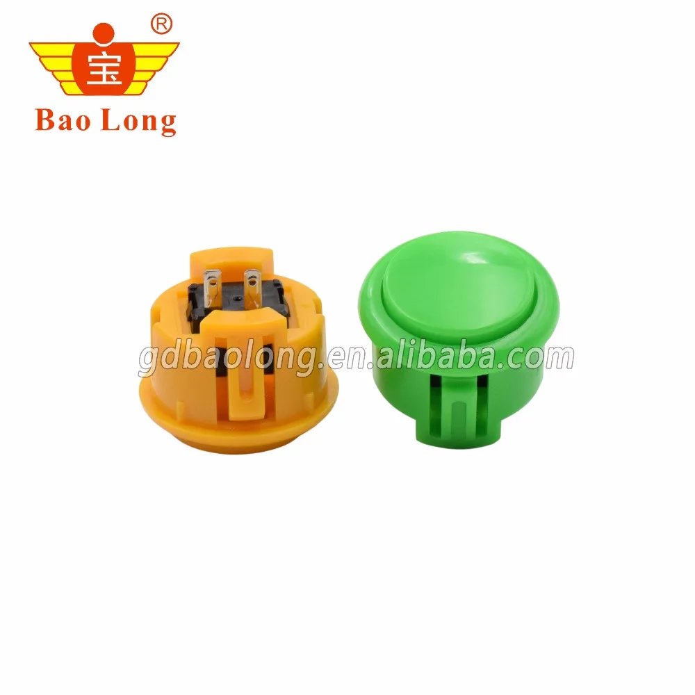 High quality 30mm Round Arcade Button cloning Sanwa Push for DIY Cabinet Parts JAMMA MAME | Спорт и развлечения