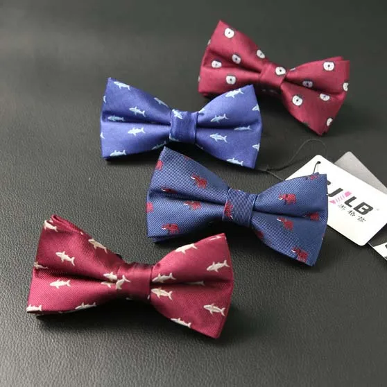 Британский Стиль Модные Классические мужские мультфильм животных акула слон