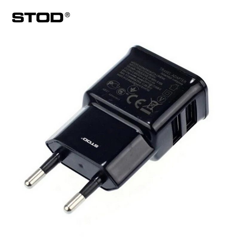 stod dual prot usb wall charger 10w fast charge for realme redmi nokia blackview infinix cubot mobile phone power adapter free global shipping