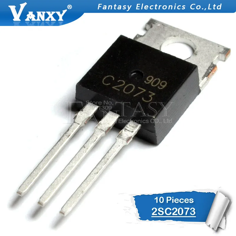 10 шт. Триод питания 2SC2073 TO220 C2073 TO-220 TO-22 KSC2073 150 A в | Электронные компоненты и