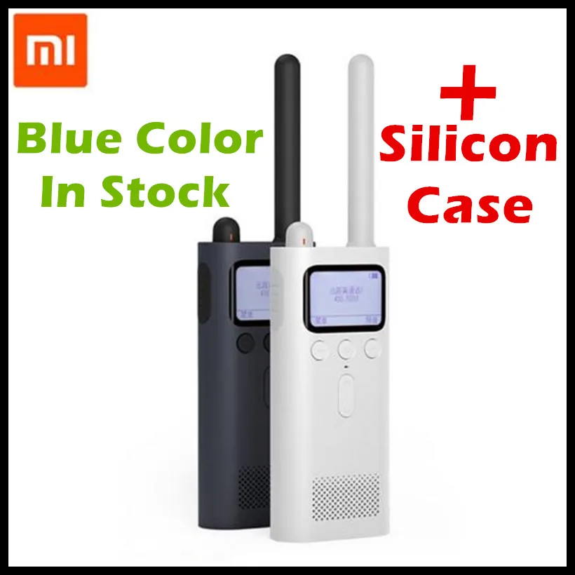 Оригинальный Xiaomi Mijia Smart Walkie Talkie FM радио 8 дней в режиме ожидания телефон