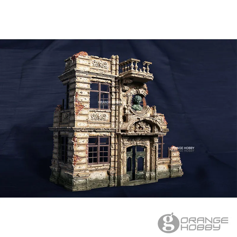 OHS CrazyKing DY35003 1/35 руины сцена Европейская Архитектура 3rd Ver. Миниатюрные аксессуары из смолы для сборки