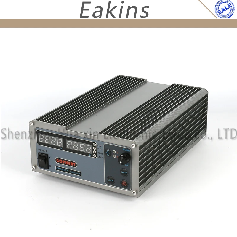Cps 6017 Регулируемый Цифровой лаборатория DC регулятор Питание 0 ~ 60 В 17a 1020 Вт 0.01 В/ 0.01a